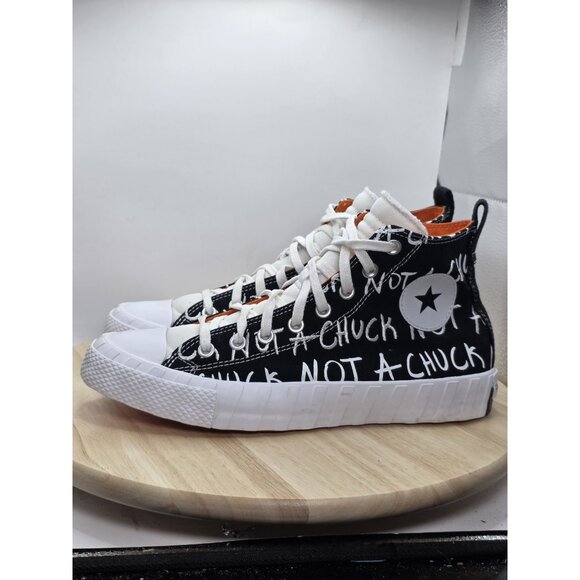 Converse Men's Size 9 Not A Chuck 70 Hi UNT1TL3D Sneakers Black High Top Shoes - Picture 1 of 13